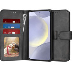 Techsuit - Diary Book - Samsung Galaxy S24 Plus - Black