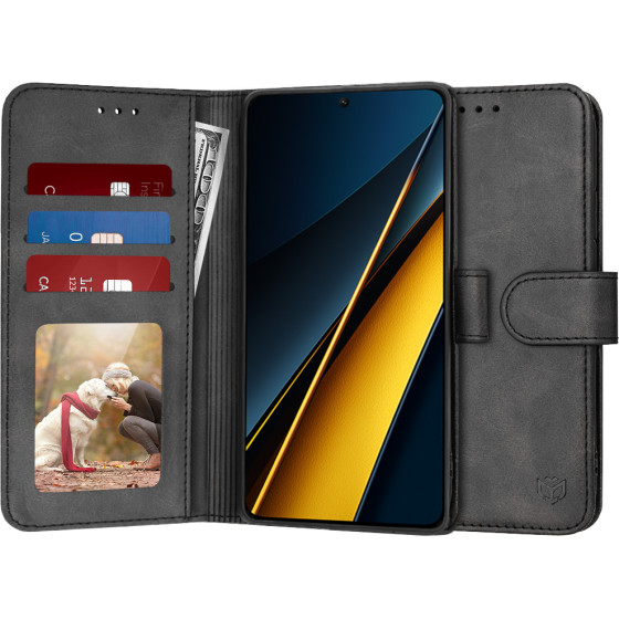 Techsuit - Diary Book - Xiaomi Poco X6 Pro - Black