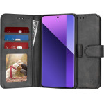 Techsuit - Diary Book - Xiaomi Redmi Note 13 Pro+ 5G - Black