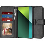Techsuit - Diary Book - Xiaomi Redmi Note 13 Pro 5G / Poco X6 - Black