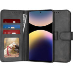 Techsuit - Diary Book - Xiaomi Redmi Note 14 Pro 4G / Poco F7 - Black