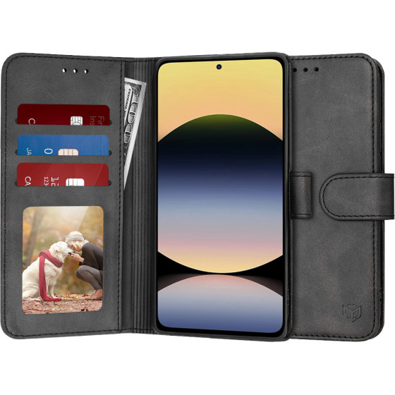 Techsuit - Diary Book - Xiaomi Redmi Note 14 5G - Black