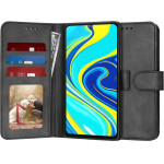 Techsuit - Diary Book - Xiaomi Redmi Note 9S / Note 9 Pro / Note 9 Pro Max - Black