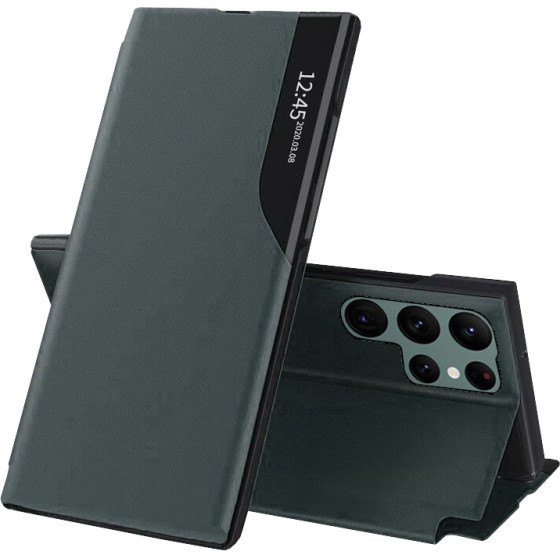 Techsuit - eFold Series - Samsung Galaxy S22 Ultra - Dark Green