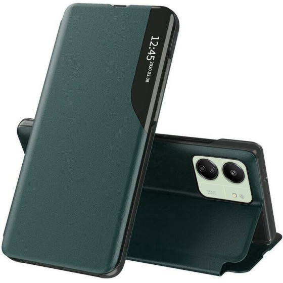 Techsuit - eFold Series - Xiaomi Redmi 13C 4G / Redmi 13C 5G / Poco C65 - Dark Green