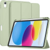 Techsuit - Flex Trifold (with Pencil Holder) - iPad 10 (2022) 10.9 / 11 (2025) - Matcha Green