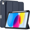 Techsuit - Flex Trifold (with Pencil Holder) - iPad 10 (2022) 10.9 / 11 (2025) - Dark Blue