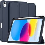Techsuit - Flex Trifold (with Pencil Holder) - iPad 10 (2022) 10.9 / 11 (2025) - Dark Blue
