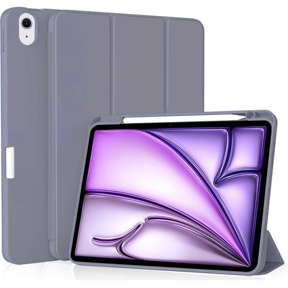 Techsuit - Flex Trifold (with Pencil Holder) - iPad Air 11 (2024) / Air 11 (2025) - Purple