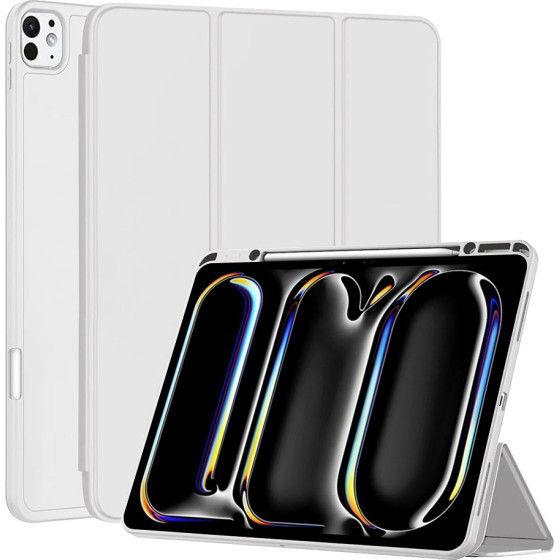 Techsuit - Flex Trifold (with Pencil Holder) - iPad Pro 13 (2024) - Gray