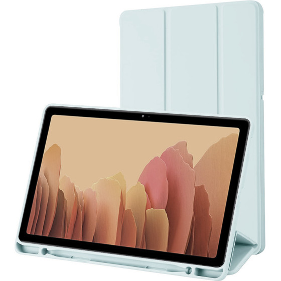 Techsuit - Flex Trifold (with Pencil Holder) - Samsung Galaxy Tab A7 10.4 2020 T500/T505 - Sky Blue
