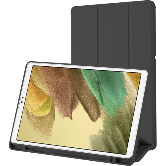 Techsuit - Flex Trifold (with Pencil Holder) - Samsung Galaxy Tab A7 Lite - Black