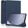 Techsuit - Flex Trifold (with Pencil Holder) - Samsung Galaxy Tab A9 - Dark Blue