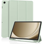 Techsuit - Flex Trifold (with Pencil Holder) - Samsung Galaxy Tab A9 Plus - Matcha Green