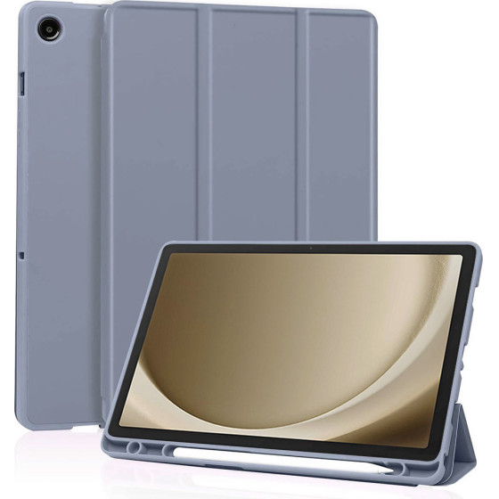 Techsuit - Flex Trifold (with Pencil Holder) - Samsung Galaxy Tab A9 Plus - Purple