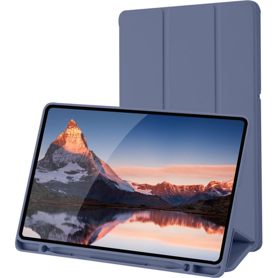 Techsuit - Flex Trifold (with Pencil Holder) - Samsung Galaxy Tab S6 Lite (2020/2022/2024) - Purple