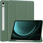 Techsuit - Flex Trifold (with Pencil Holder) - Samsung Galaxy Tab S9 FE / S10 FE - Green