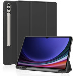 Techsuit - Flex Trifold (with Pencil Holder) - Samsung Galaxy Tab S9 Ultra / S10 Ultra - Black