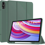 Techsuit - Flex Trifold (with Pencil Holder) - Xiaomi Redmi Pad Pro / Redmi Pad Pro 5G / Poco Pad - Green