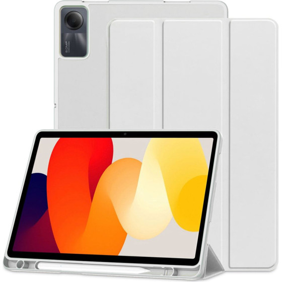 Techsuit - Flex Trifold (with Pencil Holder) - Xiaomi Redmi Pad SE 11'' - Gray