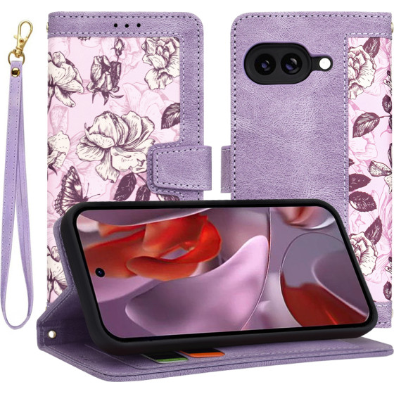 Techsuit - FlipCraft - Google Pixel 9a - Mysterious Purple