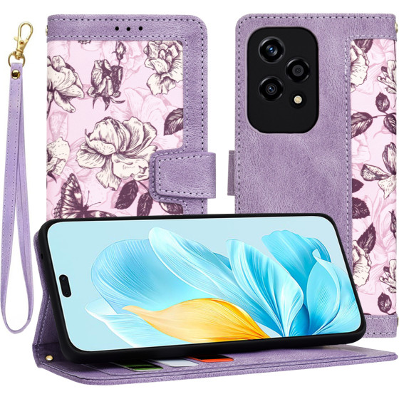 Techsuit - FlipCraft - Honor 200 Lite - Mysterious Purple