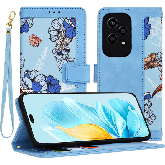 Techsuit - FlipCraft - Honor 200 Lite - Vibrant Blue