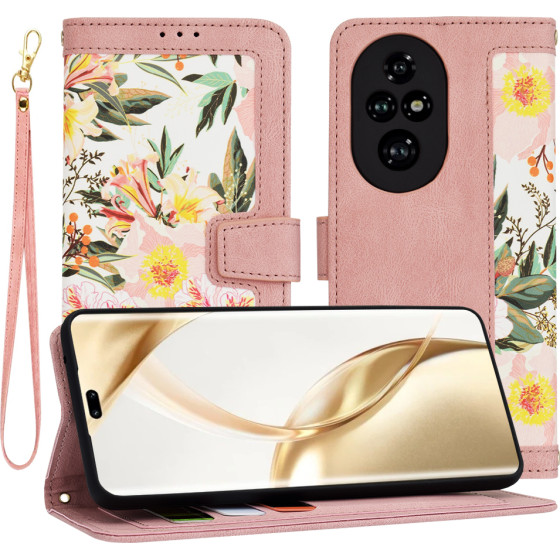 Techsuit - FlipCraft - Honor 200 Pro - Sweetheart Pink