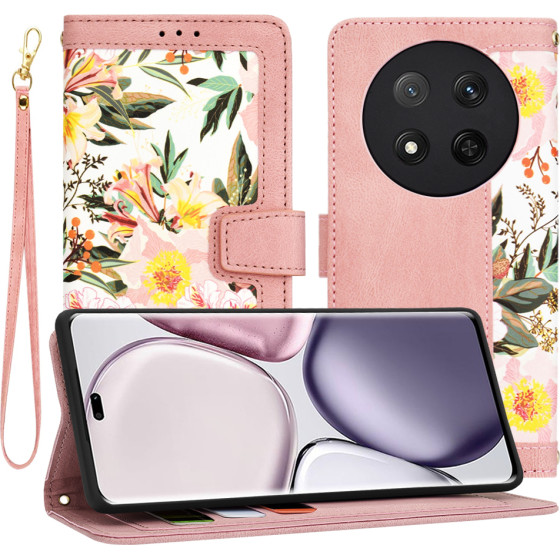Techsuit - FlipCraft - Honor Magic7 Lite / X9c - Sweetheart Pink