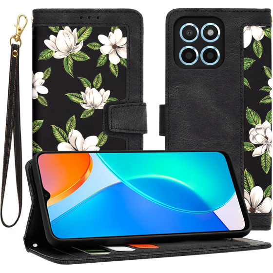Techsuit - FlipCraft - Honor X6 / X8 5G / 70 Lite - Flowers of the Dawn