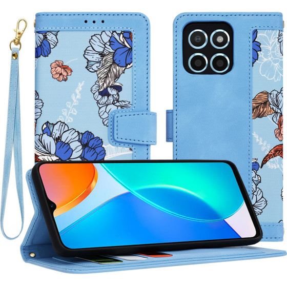 Techsuit - FlipCraft - Honor X6 / X8 5G / 70 Lite - Vibrant Blue
