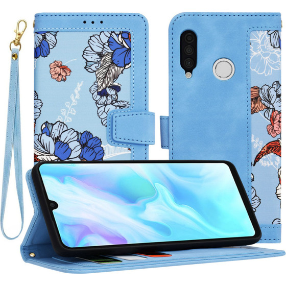 Techsuit - FlipCraft - Huawei P30 Lite / P30 Lite New Edition - Vibrant Blue