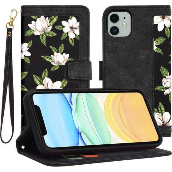 Techsuit - FlipCraft - iPhone 11 - Flowers of the Dawn