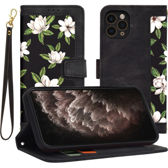 Techsuit - FlipCraft - iPhone 11 Pro - Flowers of the Dawn