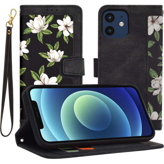 Techsuit - FlipCraft - iPhone 12 / 12 Pro - Flowers of the Dawn