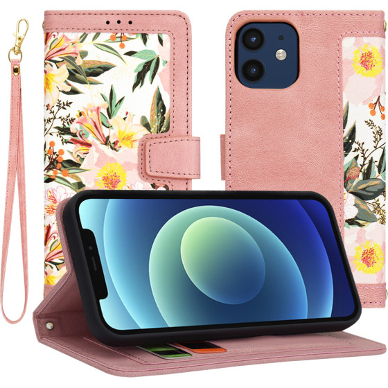 Techsuit - FlipCraft - iPhone 12 / 12 Pro - Sweetheart Pink