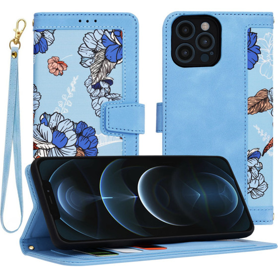 Techsuit - FlipCraft - iPhone 12 Pro Max - Vibrant Blue