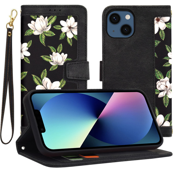 Techsuit - FlipCraft - iPhone 13 - Flowers of the Dawn