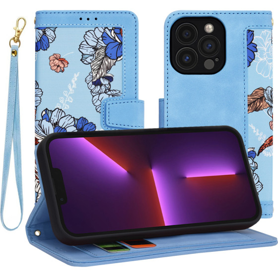 Techsuit - FlipCraft - iPhone 13 Pro - Vibrant Blue