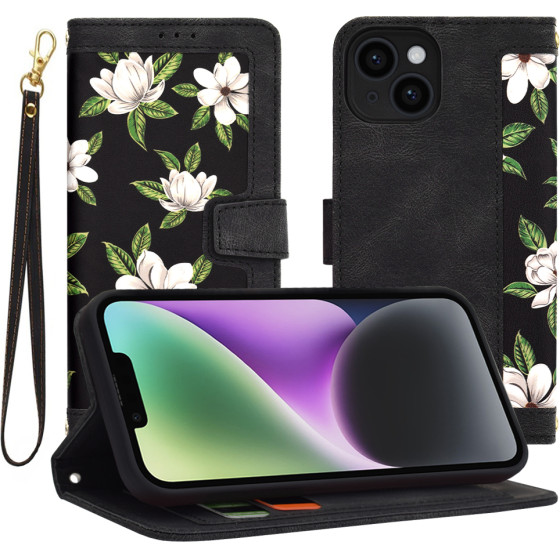 Techsuit - FlipCraft - iPhone 14 - Flowers of the Dawn