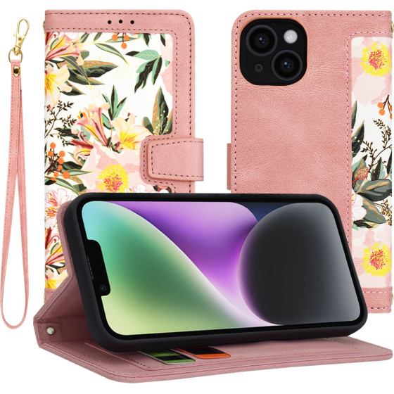 Techsuit - FlipCraft - iPhone 14 - Sweetheart Pink