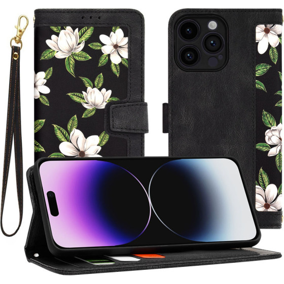 Techsuit - FlipCraft - iPhone 14 Pro Max - Flowers of the Dawn