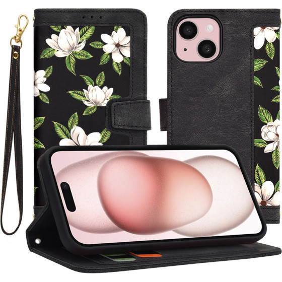 Techsuit - FlipCraft - iPhone 15 - Flowers of the Dawn