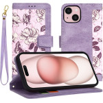 Techsuit - FlipCraft - iPhone 15 - Mysterious Purple