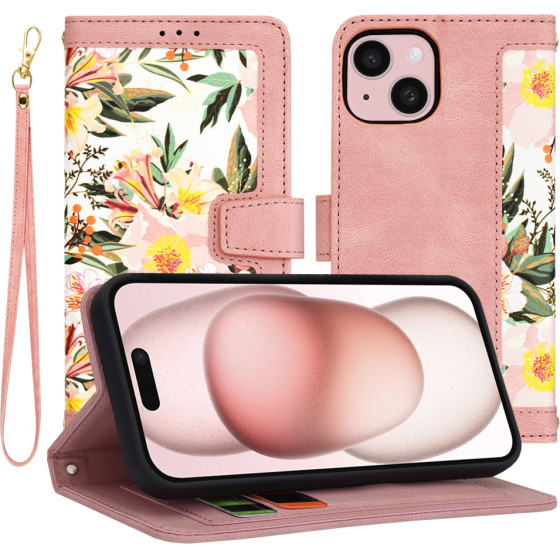 Techsuit - FlipCraft - iPhone 15 - Sweetheart Pink
