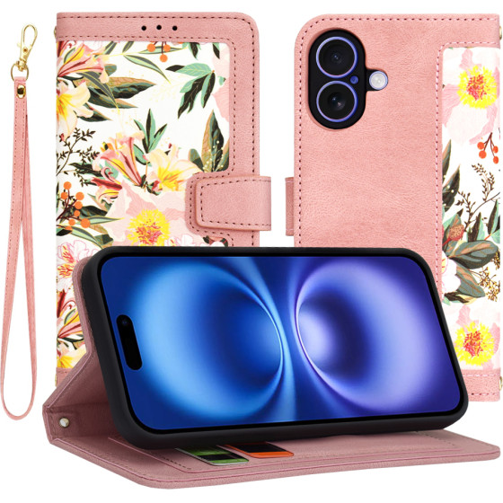 Techsuit - FlipCraft - iPhone 16 - Sweetheart Pink