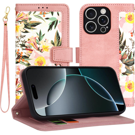 Techsuit - FlipCraft - iPhone 16 Pro - Sweetheart Pink