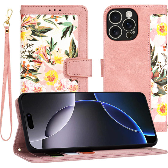 Techsuit - FlipCraft - iPhone 16 Pro Max - Sweetheart Pink