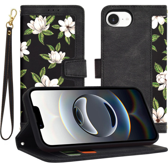 Techsuit - FlipCraft - iPhone 16e - Flowers of the Dawn