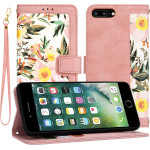 Techsuit - FlipCraft - iPhone 7 Plus / iPhone 8 Plus - Sweetheart Pink